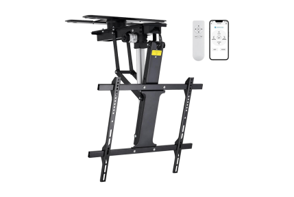 Support TV de plafond réglable électrique 2