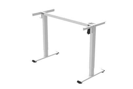 Cadre de bureau debout à double moteur électrique
