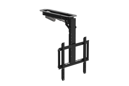 Support TV électrique avec bras pivotant