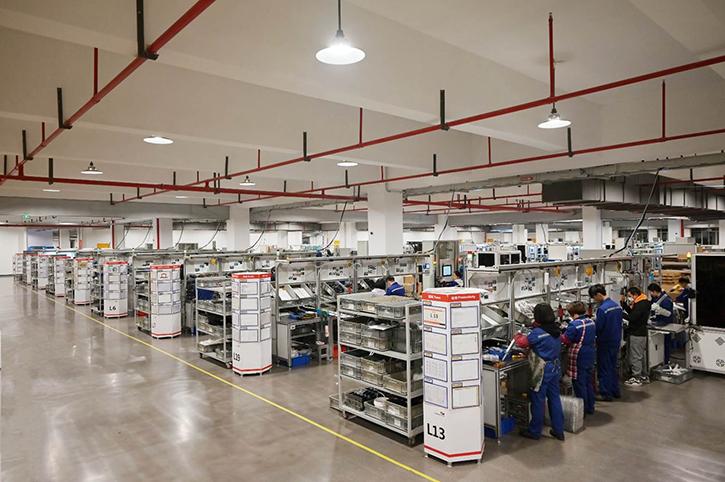 7. Ligne d’assemblage final de l’actionneur