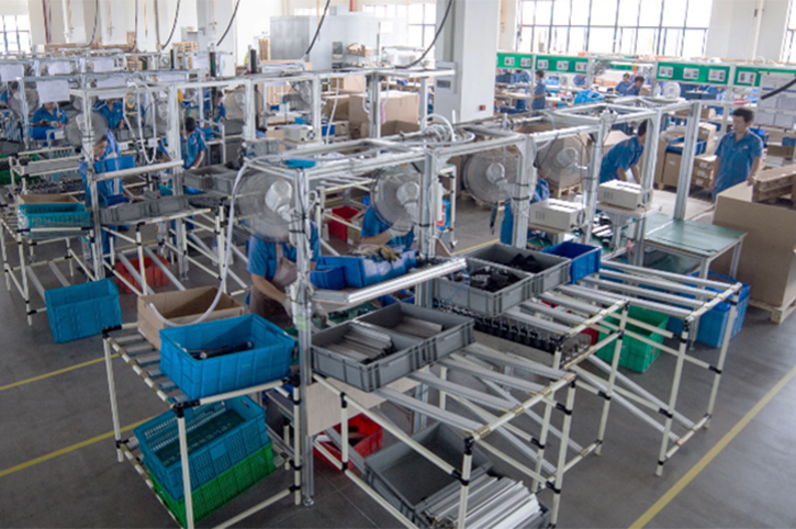 7. Ligne d’assemblage final de l’actionneur2